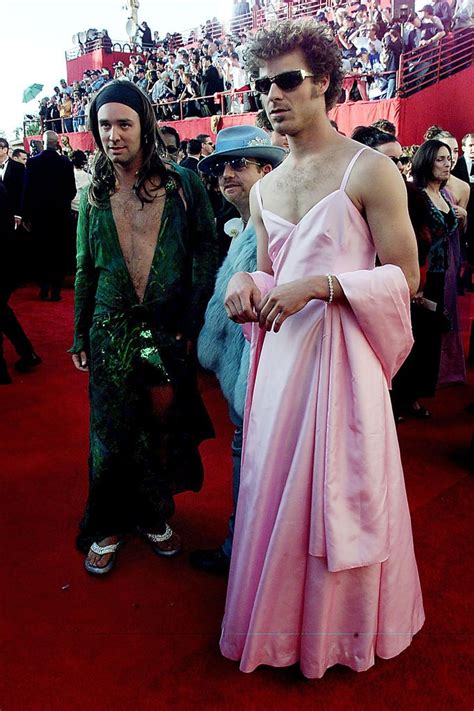 matt and trey oscars dress.